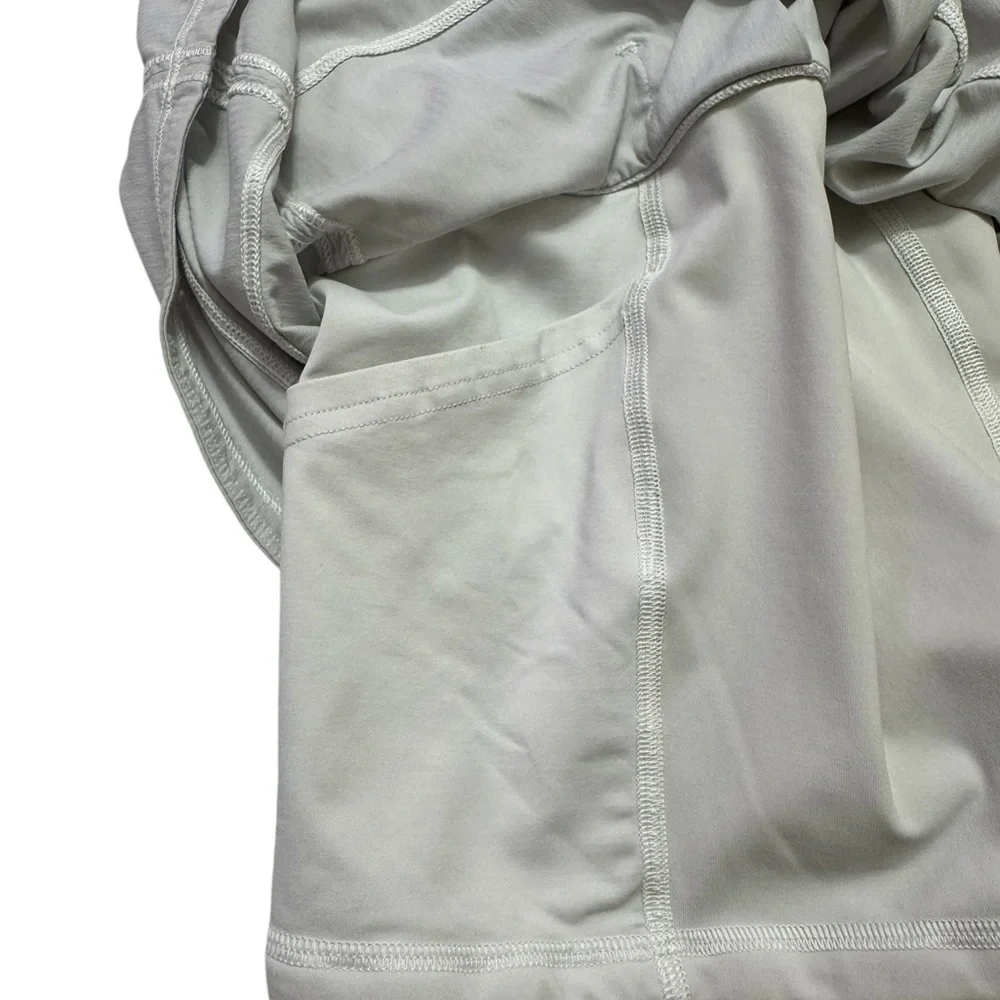 Lululemon White Pace Rival Skirt